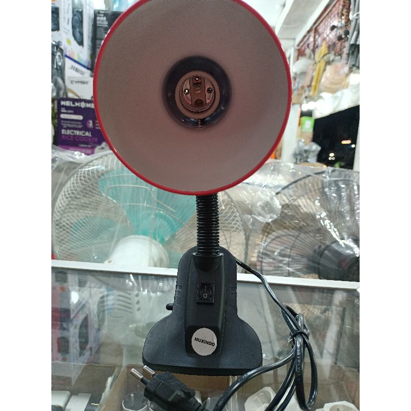 Lampu meja belajar Jepit Leher Fluexible Muxindo LB-108