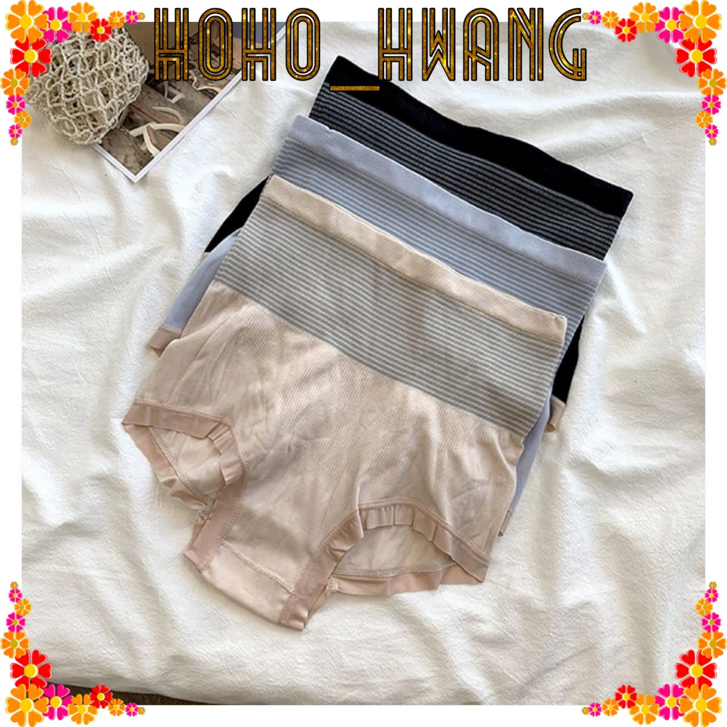 HOHO_HWANG (C-330）Celana dalam Wanita Antibakteri CD Cewek Highwaist