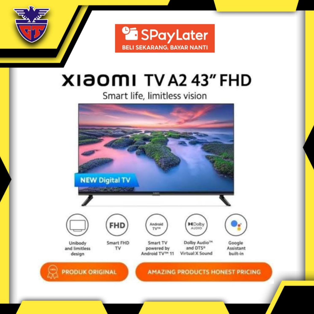 Xiaomi TV A2 43" Smart FHD Android TV 43 inch