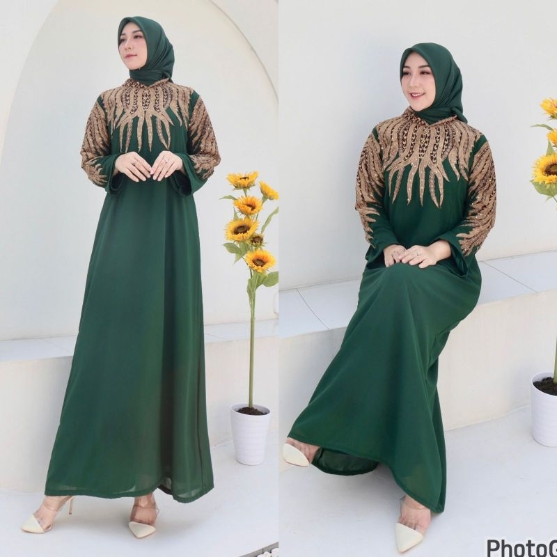 Gamis Kekinian Modern Aleta Original Butik