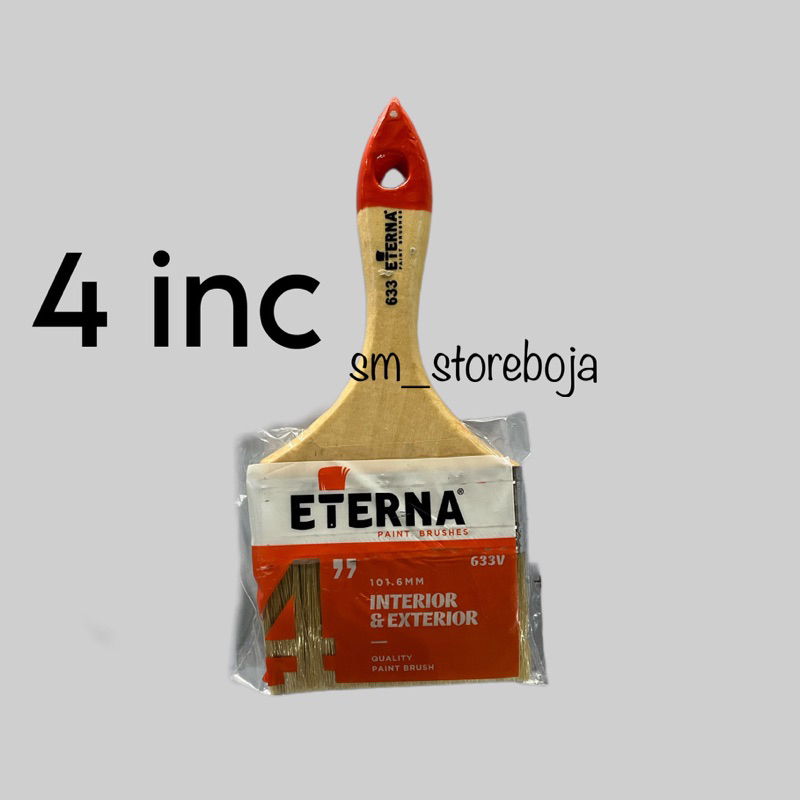 

Kuas ETERNA 4 inc 633 V Exterior & Interior Paint Brush