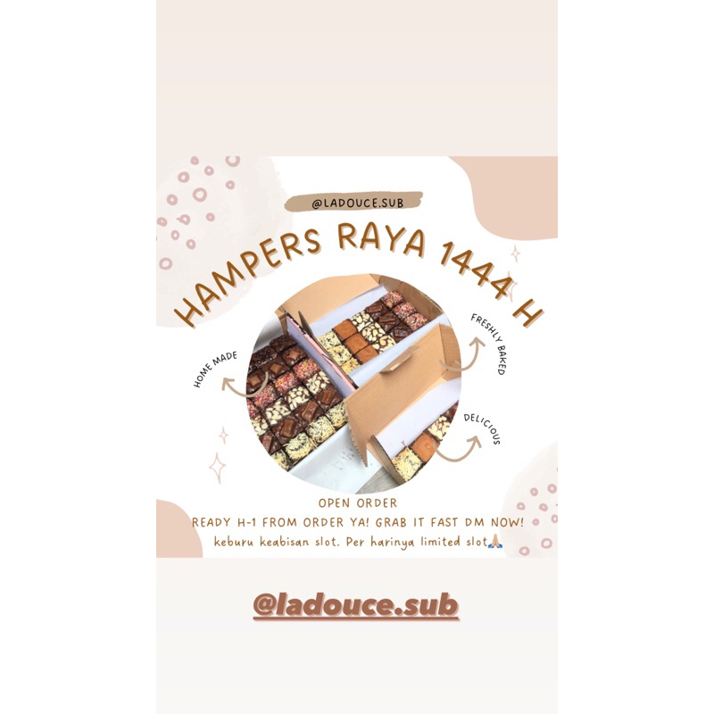 

Hampers Ramadhan Fudgy Brownies 2023