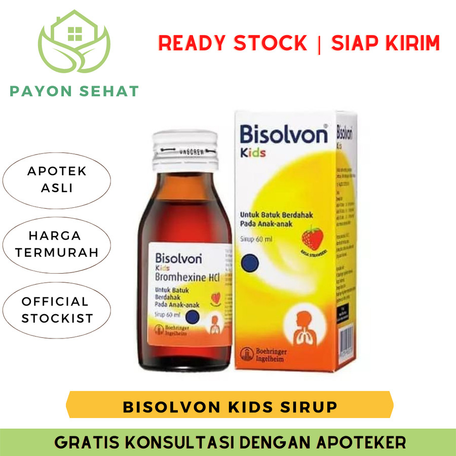 BISOLVON KIDS SIRUP / OBAT BATUK ANAK