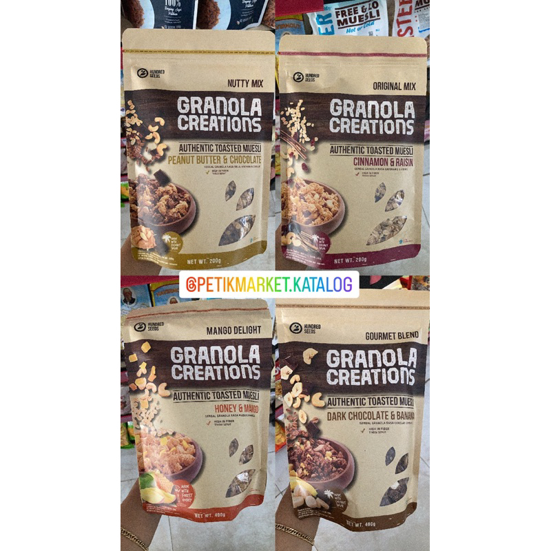 

Hundred seeds Granola creation