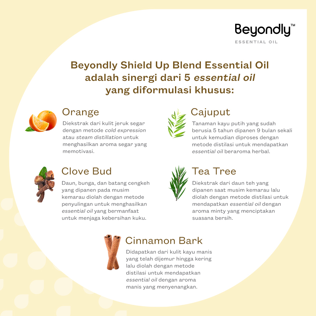 Beyondly Shield Up Blend Essential Oil 10ml