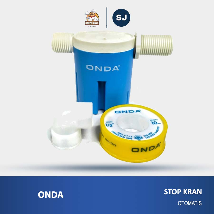 Stop Kran Otomatis Horizontal 1/2 Inch Pelampung Otomatis 1/2" Onda