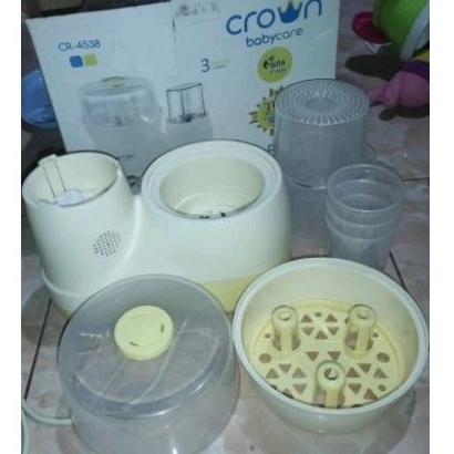 crown babycare CR-4538 Food Processor Bayi 5in1