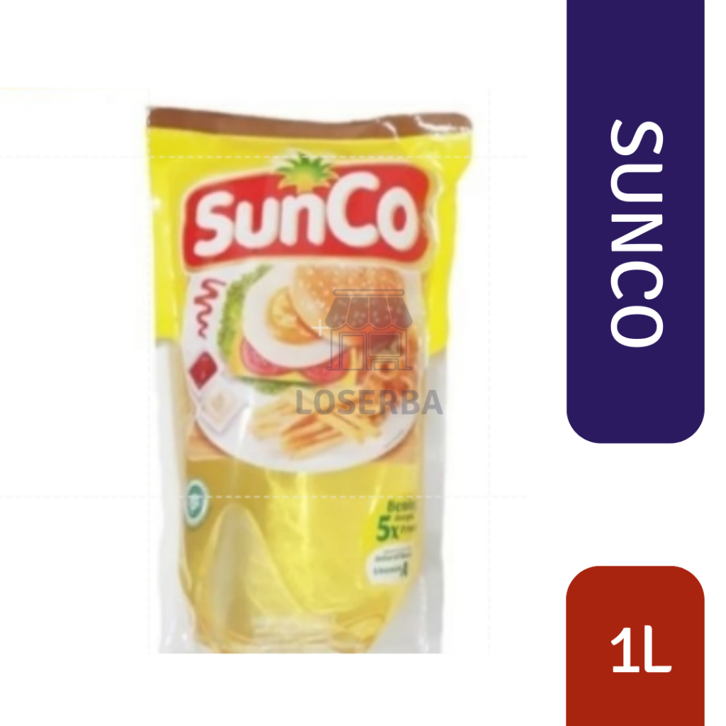 

(TERMURAH) MINYAK GORENG SUNCO 1 LITER
