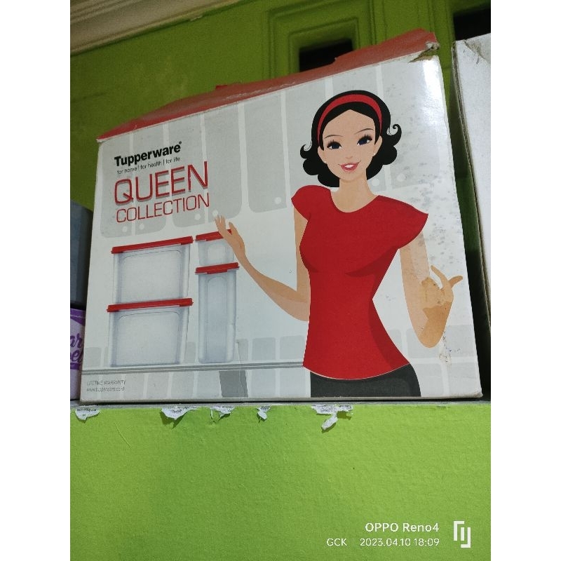 Tupperware murah queen colection