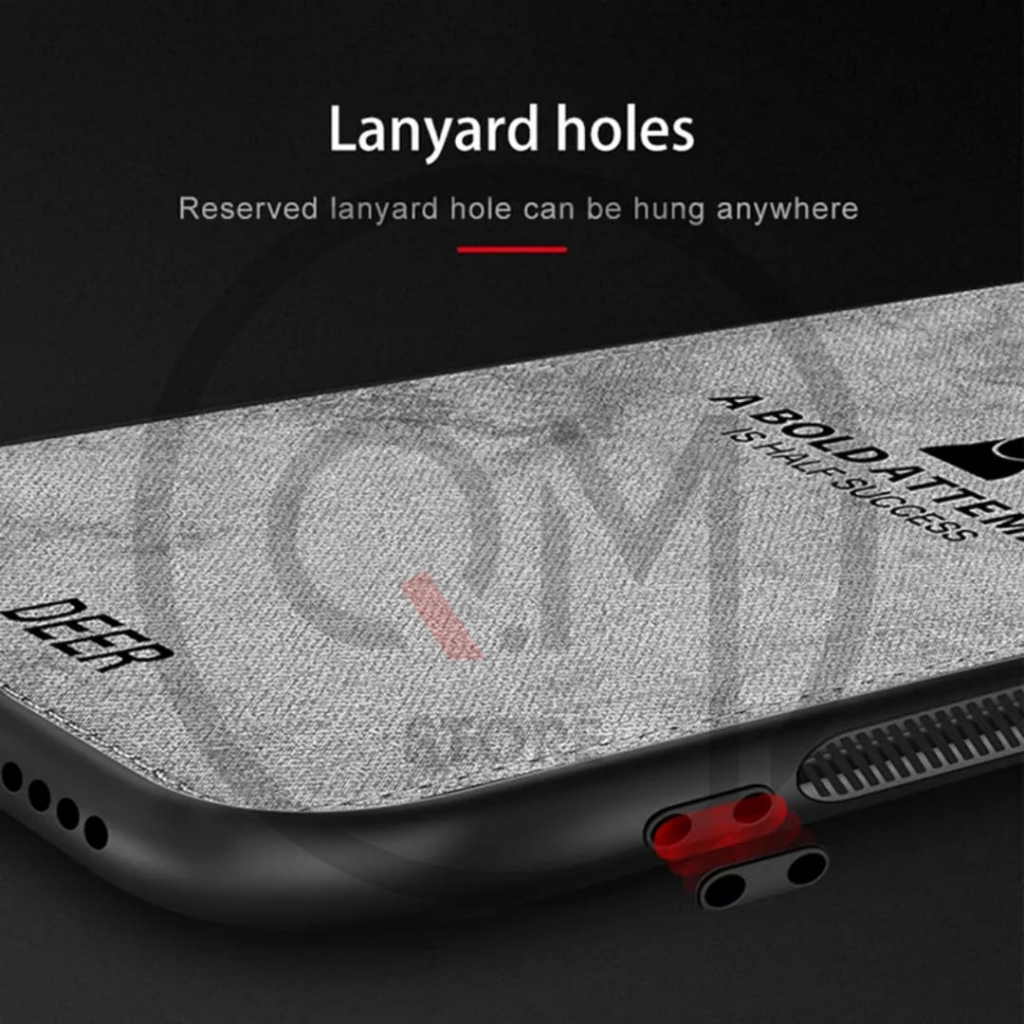 Case Xiaomi Poco M5 Softcase Deer Pelindung Back Cover High Quality Bermotif Cloth Rusa Jens