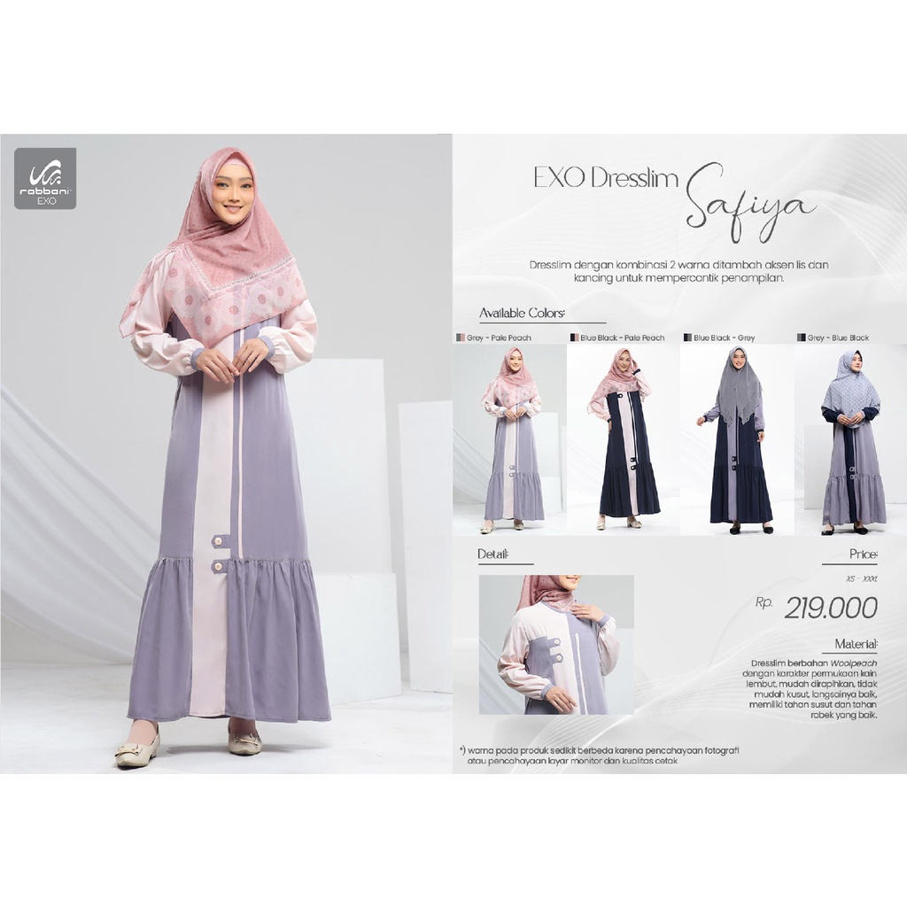 RABBANI EXO DRESSLIM SAFIYA