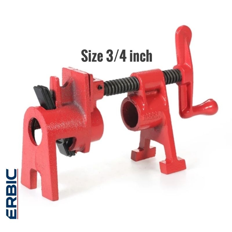 Pipe Clamp Penjepit Kayu 3/4 inch bar clamp catok klem kayu jati belanda