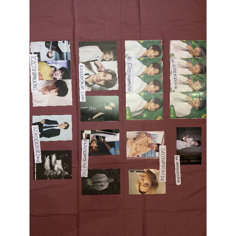 [OFFICIAL] JUAL PHOTOCARD ONEUL LIVE PHOTO SEOKJIN BTS MURAH