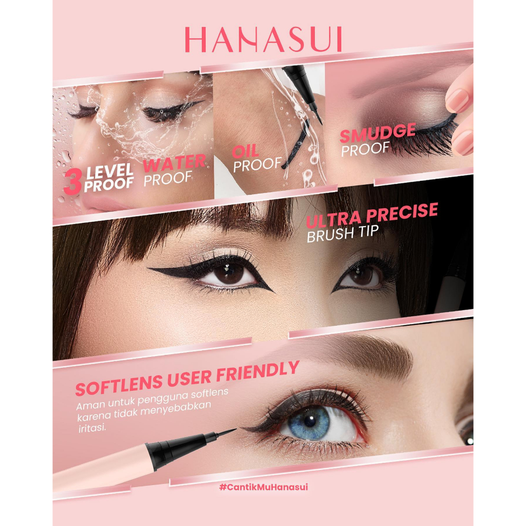 Hanasui Eyetractive Liner Pen 0.8 ml