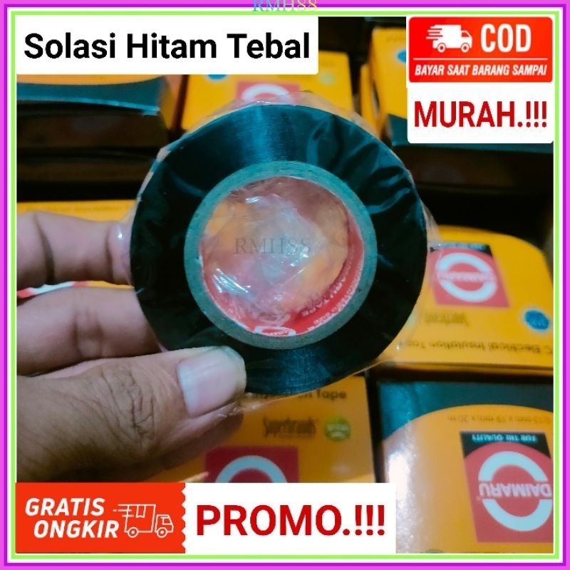 

Solasi Listrik Hitam DAIMARU / Solasi PVC