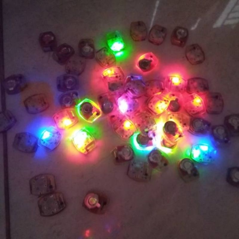 Lampu LED LOL Aplikasi Baju Lampu Anti Air