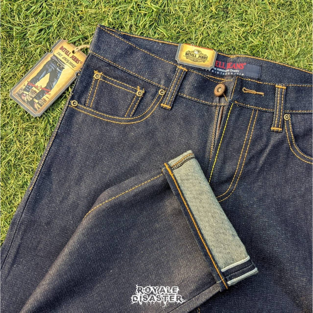 PROMO RAW DENIM / celana selvedge / celana salvedge / salvadge denim / denim selvedge / jeans selved