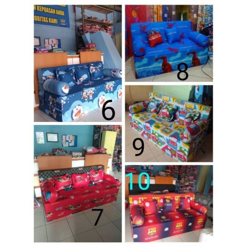Termurah cover/sarung sofa bed sofabed INOAC Tebal 20cm (semua ukuran)