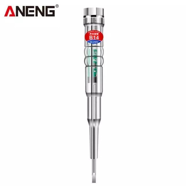 ANENG Obeng Tespen Tester Pen with Indicator LED - B14 - Transparent