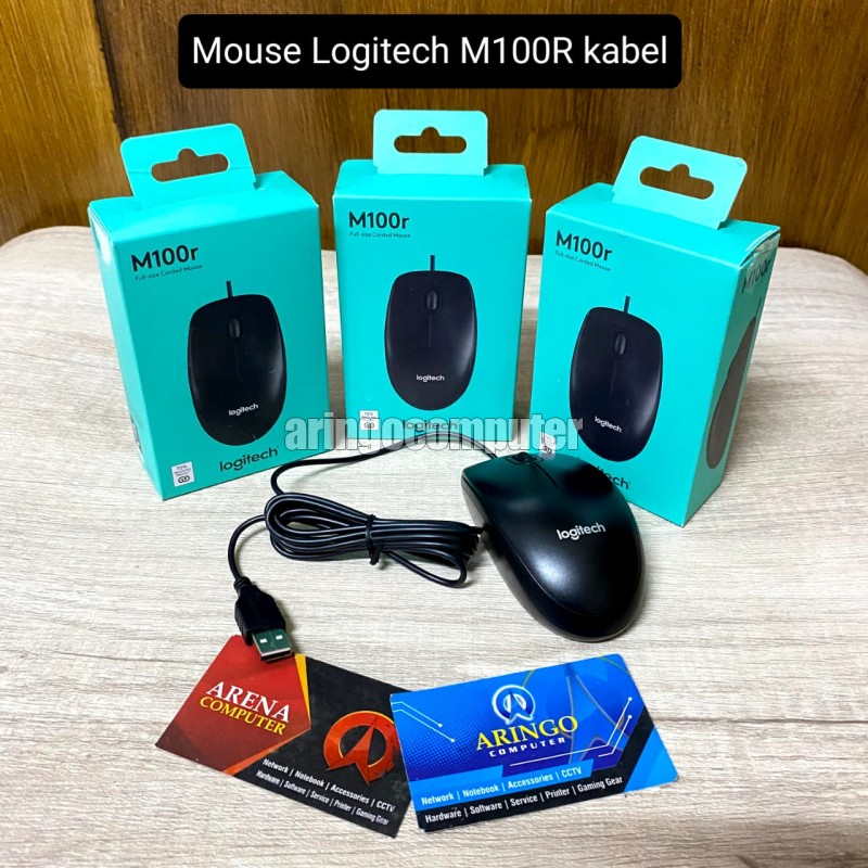 Mouse Logitech M100R kabel