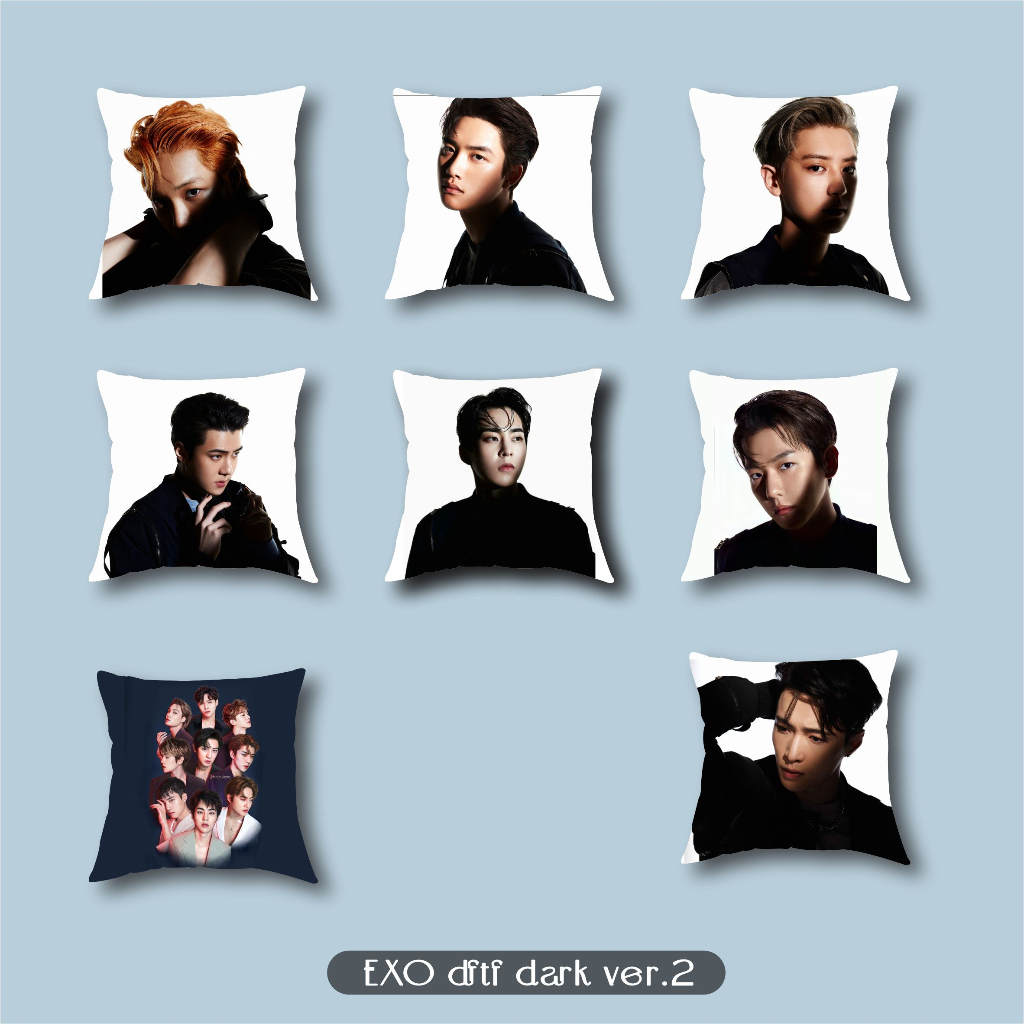 Bantal EXO Custom Kpop 30x30