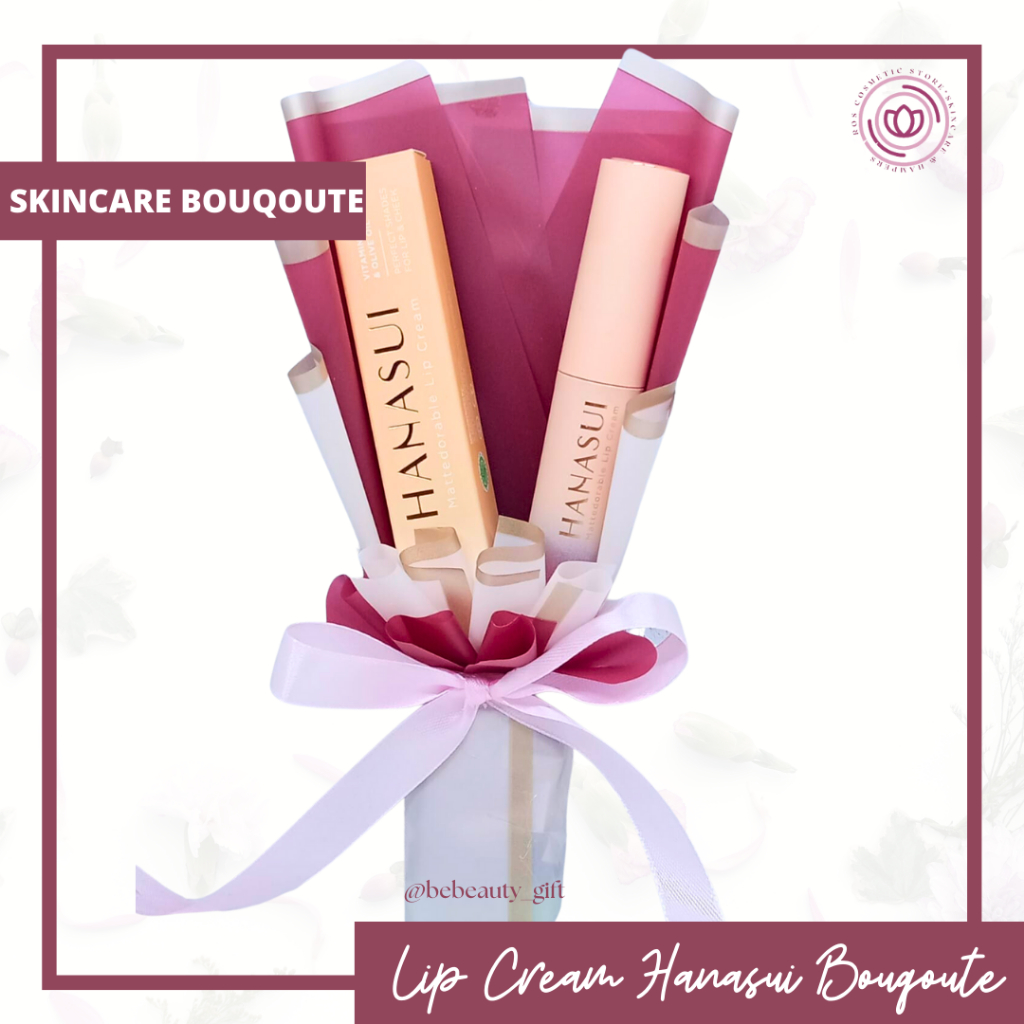 Skincare Buket wisuda / Kado Wisuda Hadiah graduation / hampers THR Lebaran / Buket kosmetik lipcrea