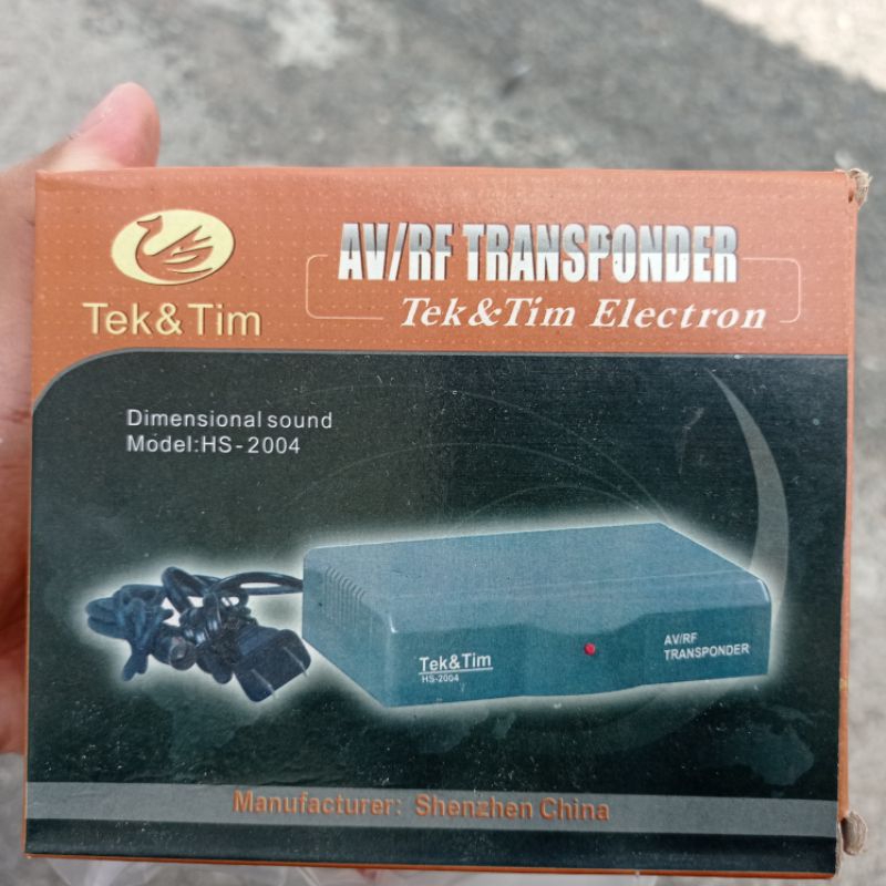 AV TO RF CONVERTER/ UBAH AV/RCA KE RF