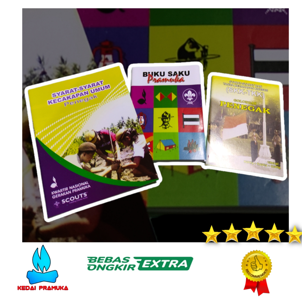 Set Buku Saku Buku SKU dan Buku SKK TKK Penegak