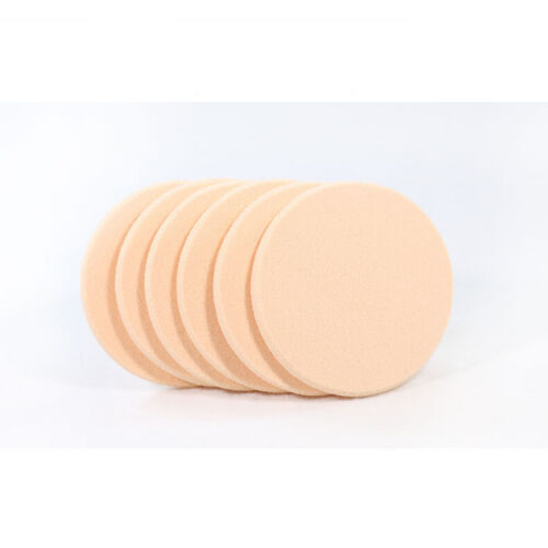 [ BUY 5 GET 1 ] SPONS BEDAK BULAT - Powder Sponge Round Puff Rembuk Applicator Air Cushion BB Cream Foundation Beauty Blender Makeup