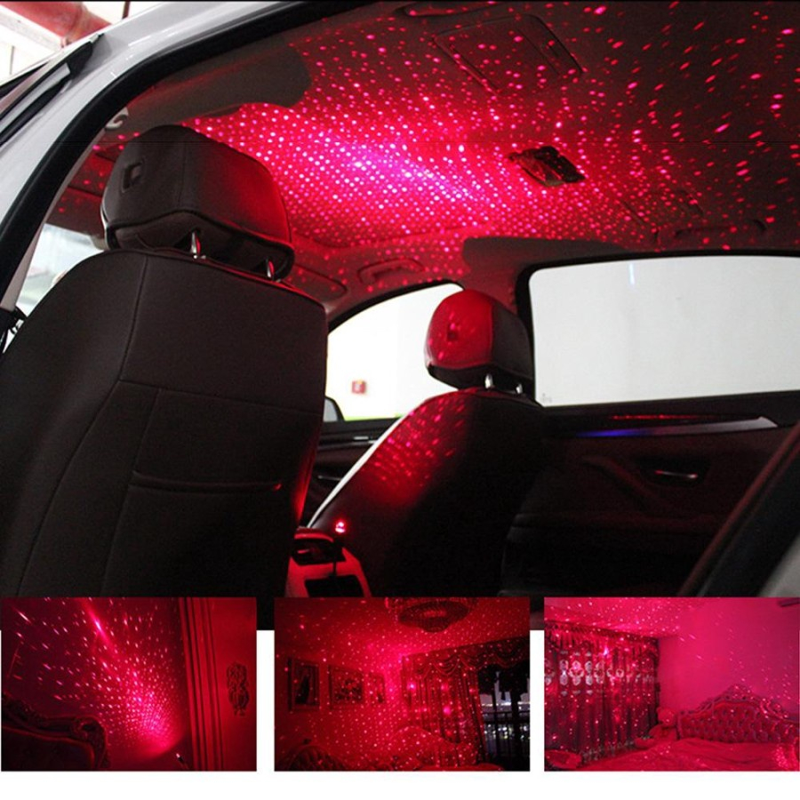 LED USB Mobil Kabin Dashboard Panorama Langit Bintang Car Ceiling New