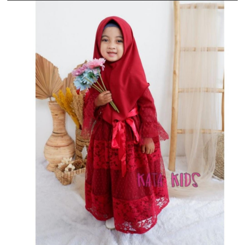 pakaian anak - dress anak - gamis anak kekinian