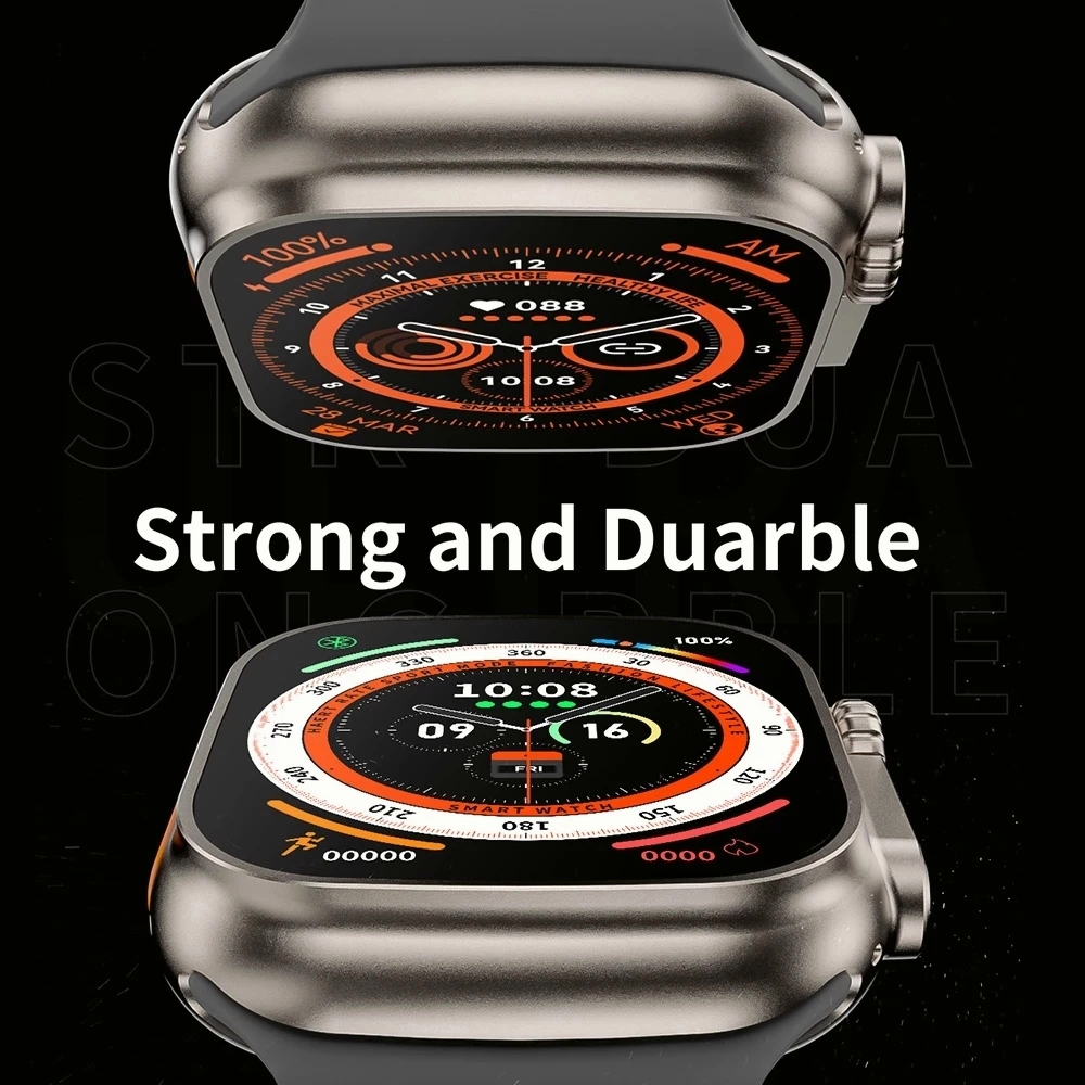 Jam Tangan Pintar XS8 Pro Ultra Smartwatch Series 8 Sports Bluetooth Call Fitness Health Monitoring Samrtband