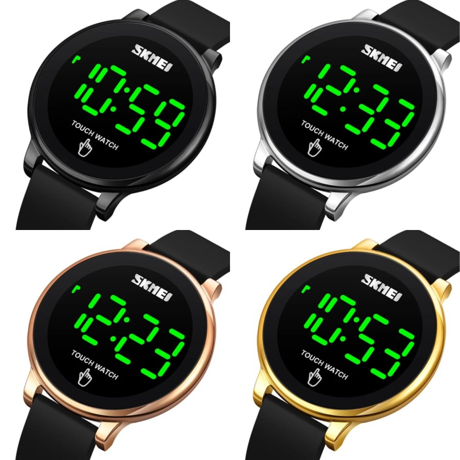 SKMEI 1842 Jam Tangan Pria Wanita Digital Sport Watch Touch Screen LED Display Tali Rubber