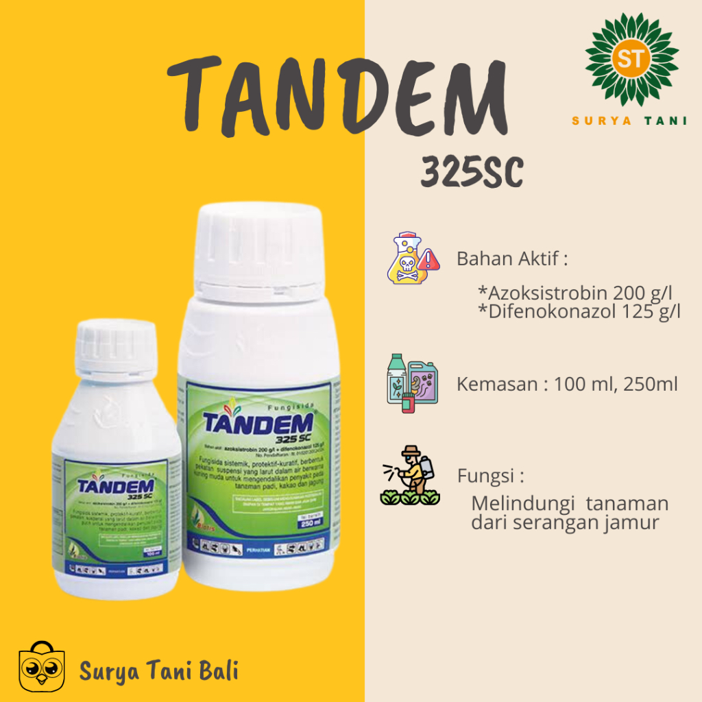 Tandem fungisida sistemik 250 ml