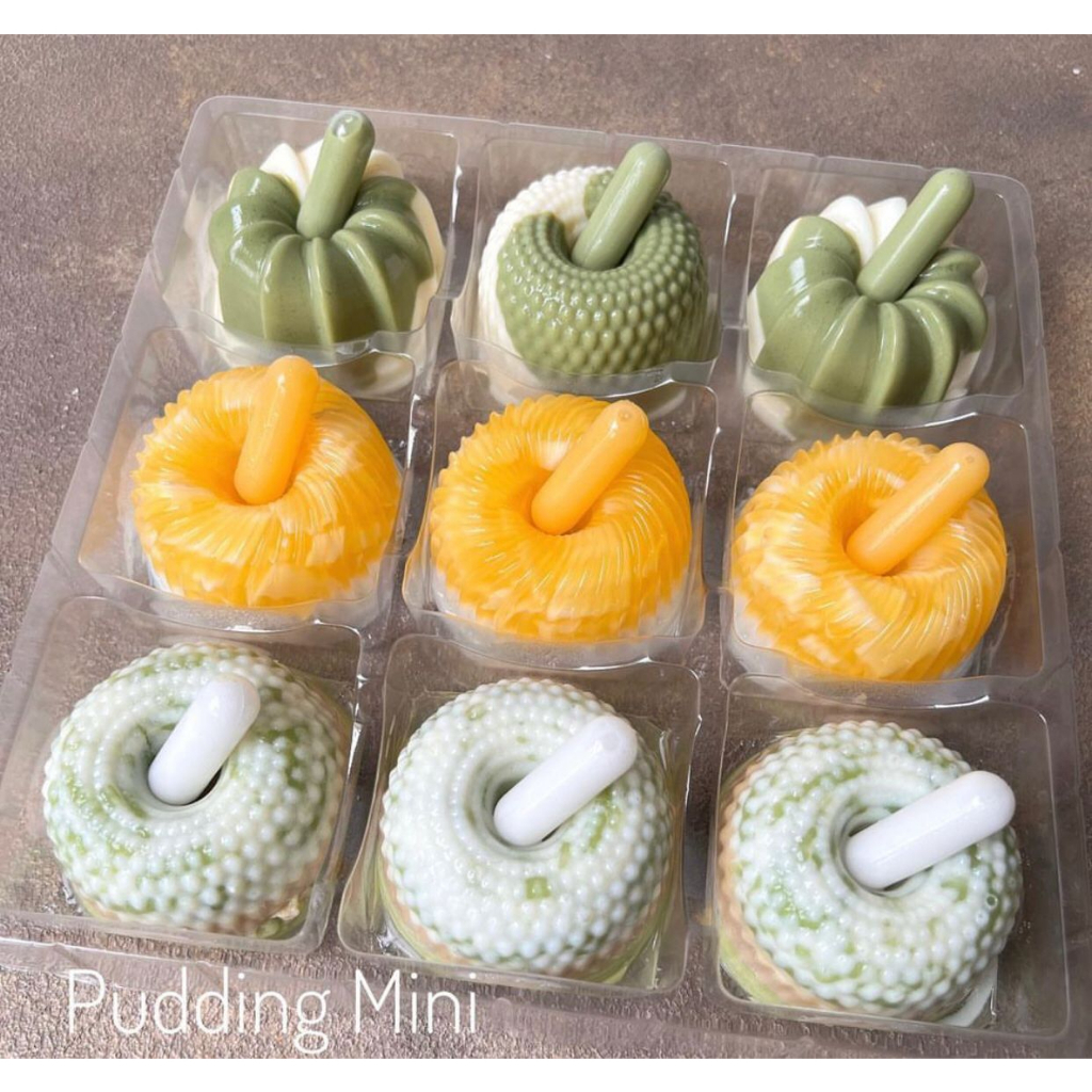 TRAY MIKA PUDING DAN CAKE ISI 9 SLOT ISI 10 PCS