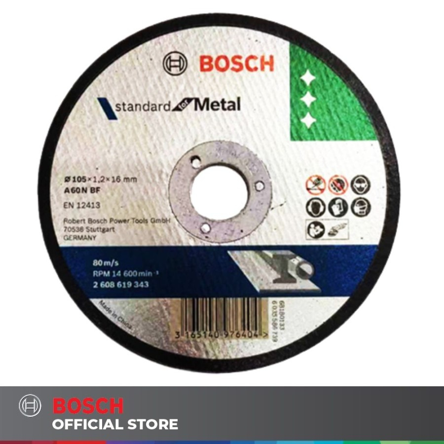 Bosch Mata Gerinda / Batu Potong Besi / Cutting Disc 4
