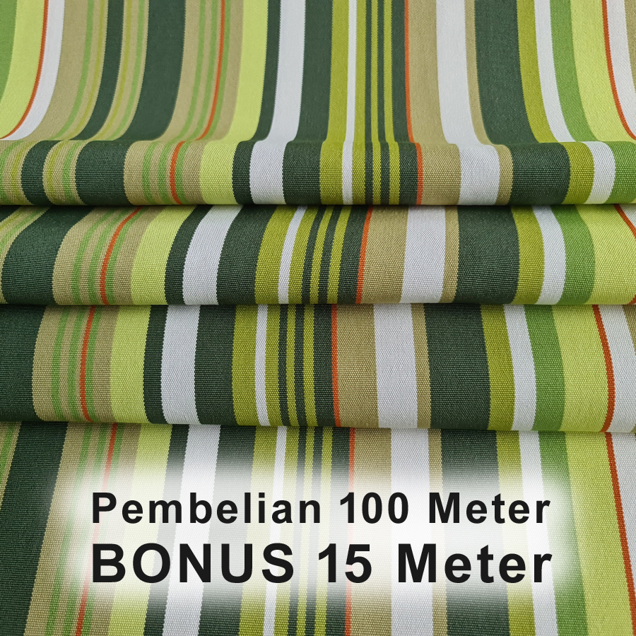 PROMO Kain Sunproof Outdoor ATEJA / Bahan Kain Sofa Kursi Taman, Payung Pantai, Kanopi Dll
