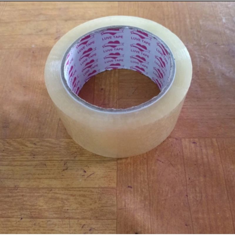 

Lakban Bening/Coklat 2 Inch OPP Merk LUVE TAPE Produk Berkualitas Premium Harga 1 Roll