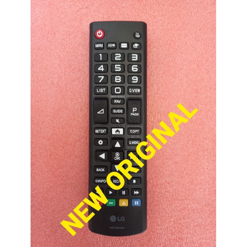 REMOT - REMOTE - TV - LG -  REMOT TV LG SMART TV - ORI - ASLI - Remot tv smart Lg