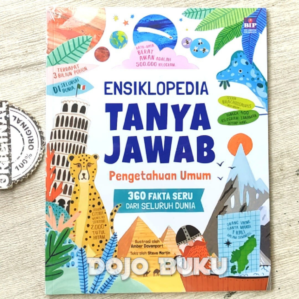 Buku Ensiklopedia Tanya Jawab Pengetahuan Umum by Amber Davenport &amp; Steve Martin