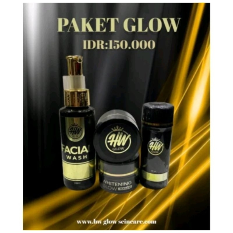 HW GLOW SKINCARE ( Paket Glow )