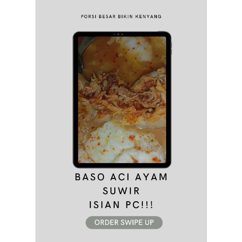 

Baso Aci Ayam Suwir