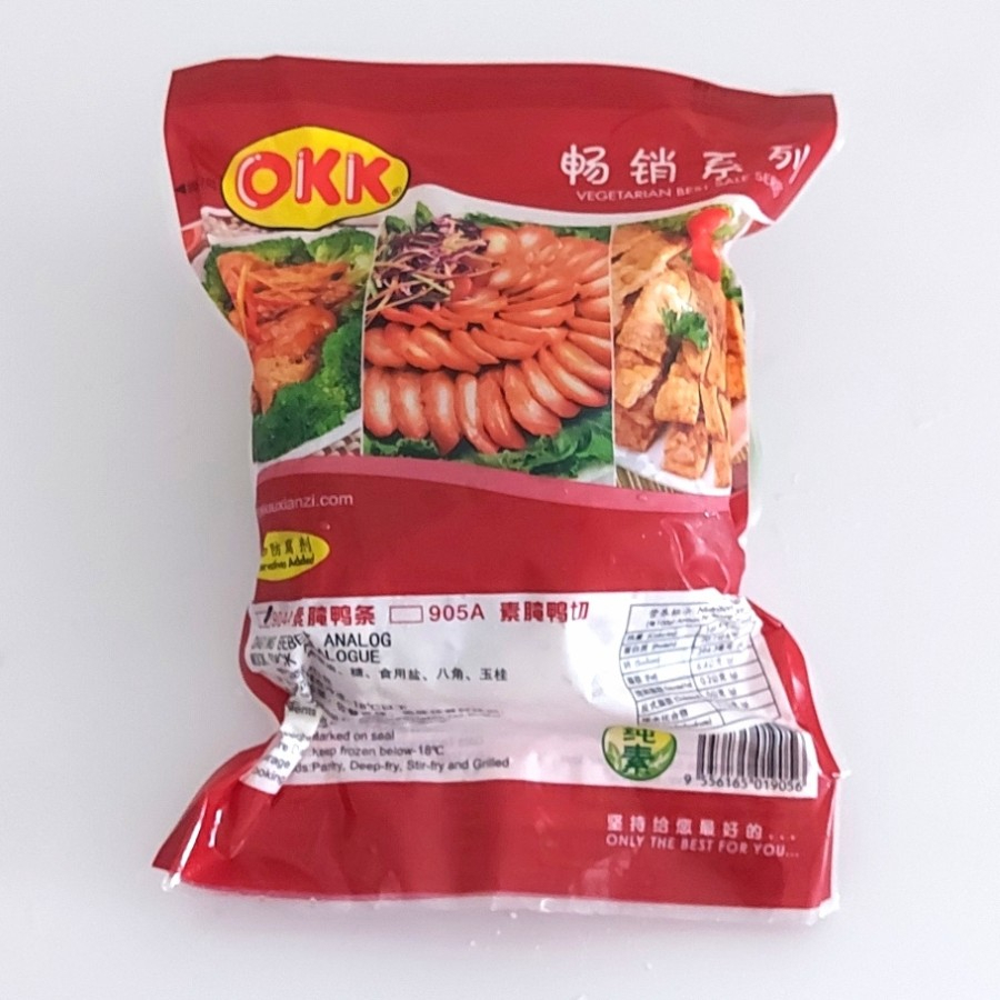 Mock Duck OKK 1 Kg - Daging bebek Vegetarian Frozen