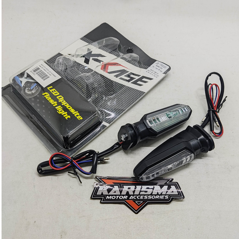 Lampu Sein Motor Led Running Lampu Sein Cb150 Yellow/Blue