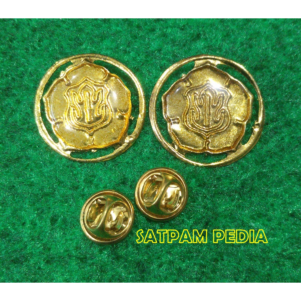 Pin Monogram Satpam Resin - Wing Monogram Satpam Resin