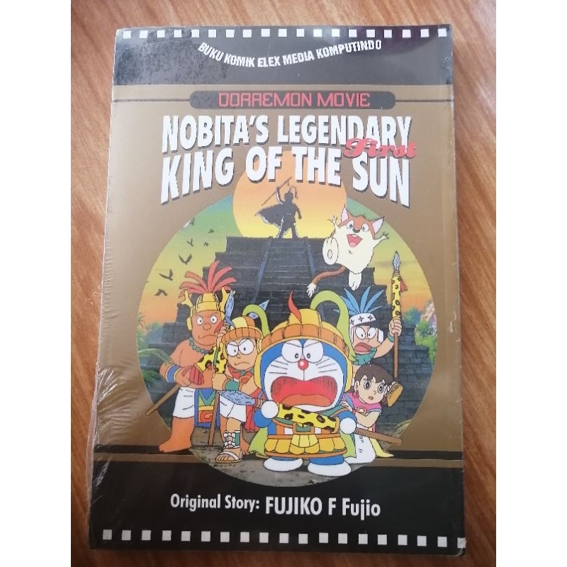 buku komik doraemon movie nobita legendary King of the sun