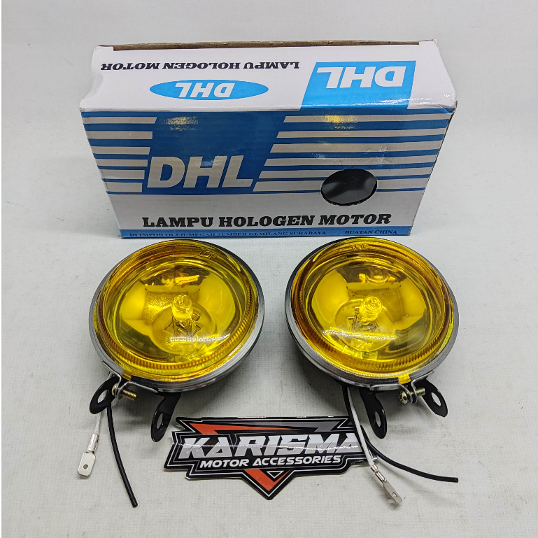 Lampu Tembak Bulat / Lampu Tembak Kabut Bulat / Foglamp Bulat Universal Motor