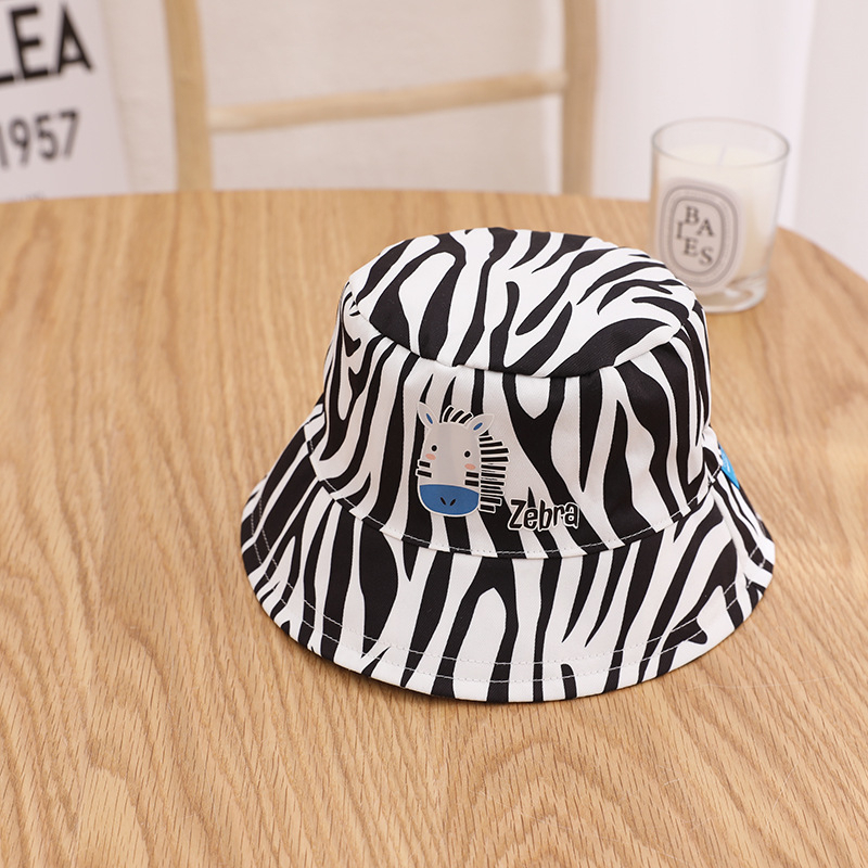 Topi Bucket Anak Peremuan Laki Laki Sablon Rabbit Bear 2-8 Tahun