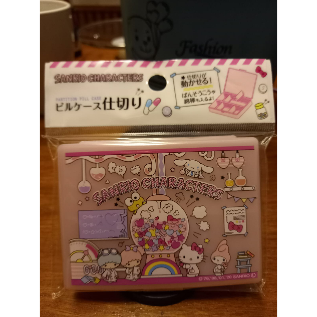 [SALE] Daiso Sanrio 8 Pocket Pill Case / Daiso Sanrio Melody 3 Pocket Pill Case / Adjustable Pill Case