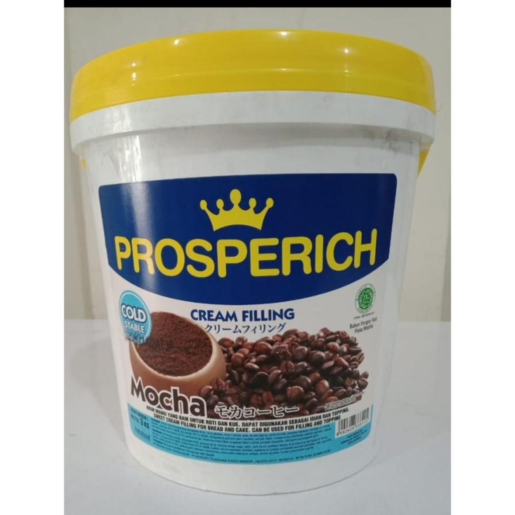 Prosperich Cream Filling MOCHA Flavour Repack 250gr-!!!